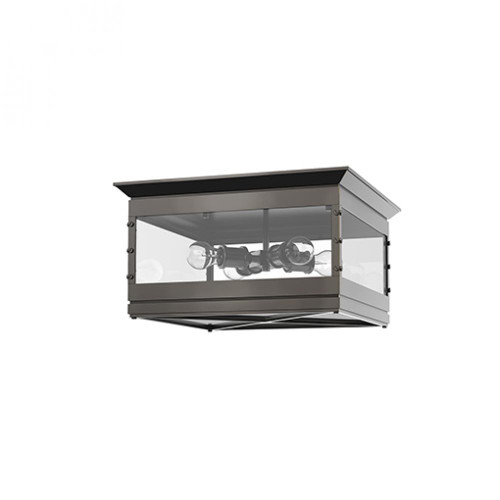 Douglas Flush Mount, 4-Light, Urban Bronze, 18"W