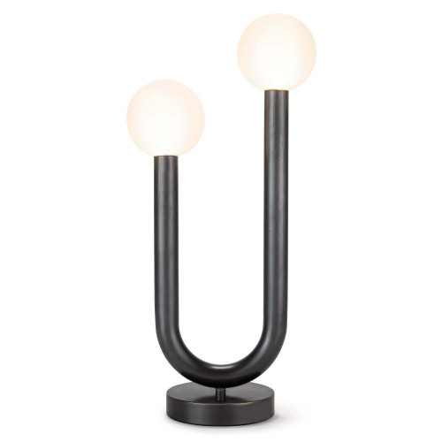 Regina Andrew Happy Table Lamp, 2-Light, Oil Rubbed Bronze, 25"H (13-1487ORB 50501T1) 