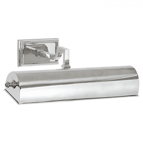 Visual Comfort & Co. Signature Collection Dean Picture Light, 1-Light, Polished Nickel, 13.5"W (AH 2701PN 22LKW) 
