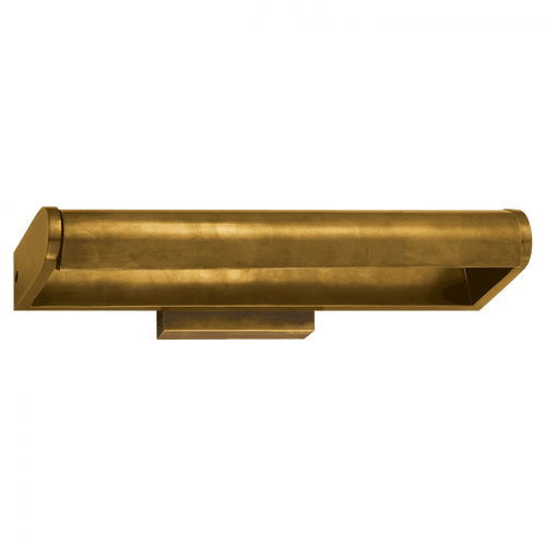 Visual Comfort & Co. Signature Collection David Picture Light, 2-Light, Hand-Rubbed Antique Brass, 18"W (TOB 2019HAB 2CUHN) 