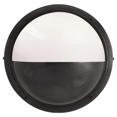 Visual Comfort & Co. Signature Collection Pelham Moon Light, 1-Light, Bronze, 10"H (TOB 2208BZ-WG 2CVJE) 