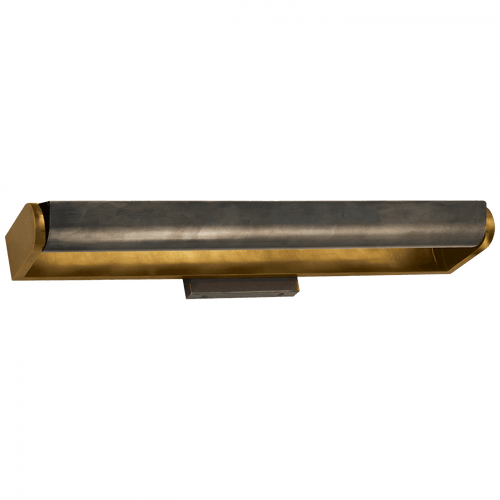 Visual Comfort & Co. Signature Collection David Picture Light, 3-Light, Antique Brass, Bronze, 24"W (TOB 2023HAB/BZ 2G21F) 