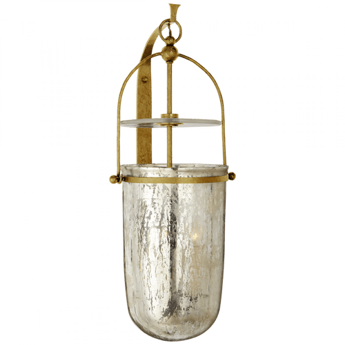 Visual Comfort & Co. Signature Collection Lorford Wall Sconce, 3-Light, Gilded Iron, Mercury Glass, 23.75"H (CHD 2270GI-MG CHUHM) 