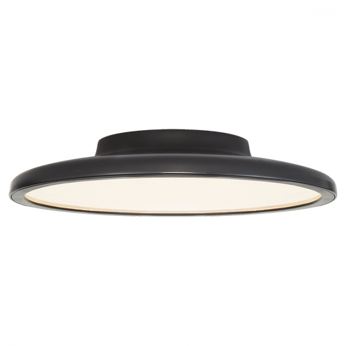 Dot Flush Mount, LED, Matte Black, 13.75"W (PB 4000MBK CHVHW)