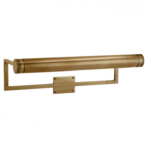 Cosmopolitan Picture Light, 3-Light, Hand-Rubbed Antique Brass, 30"W (TOB 2623HAB CLU6Q)