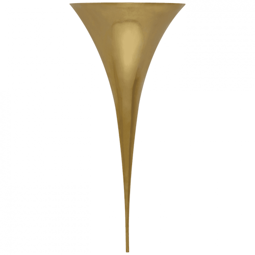 Visual Comfort & Co. Signature Collection Alina Tail Wall Sconce, 1-Light, Hand-Rubbed Antique Brass, 20"H (ARN 2260HAB CHZAY) 