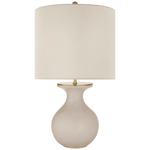 Visual Comfort & Co. Signature Collection Albie Table Lamp, 1-Light, Blush, Cream Linen Shade, 25.25"H (KS 3616BLS-L CLR81) 