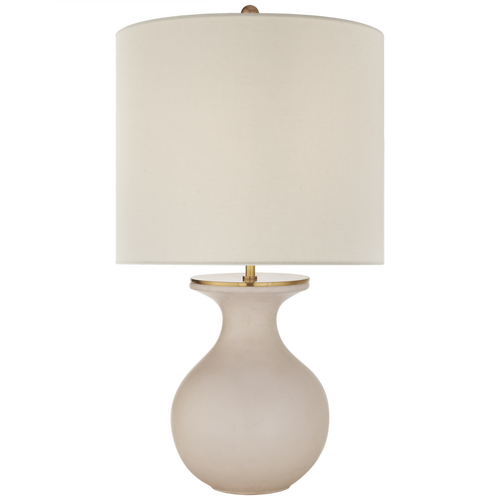 Albie Table Lamp, 1-Light, Blush, Cream Linen Shade, 25.25"H (KS 3616BLS-L CLR81)