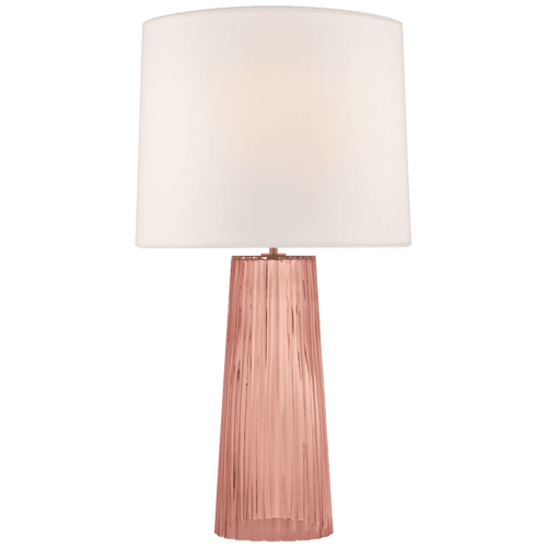 Visual Comfort & Co. Signature Collection Danube Table Lamp, 1-Light, Rosewater, Linen Shade, 28.75"H (BBL 3120RSW-L CTYH8) 