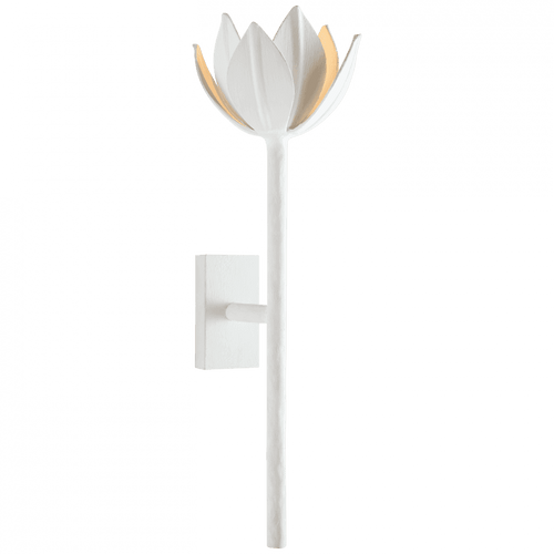 Visual Comfort & Co. Signature Collection Alberto Wall Sconce, 1-Light, Plaster White, 20.5"H (JN 2002PW CLW4Y) 