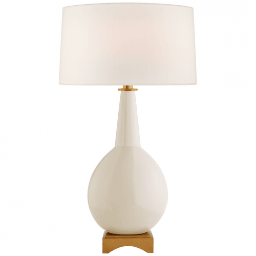 Visual Comfort & Co. Signature Collection Antoine Table Lamp, 1-Light, Ivory, Linen Shade, 30"H (JN 3605IVO-L CPTVN) 