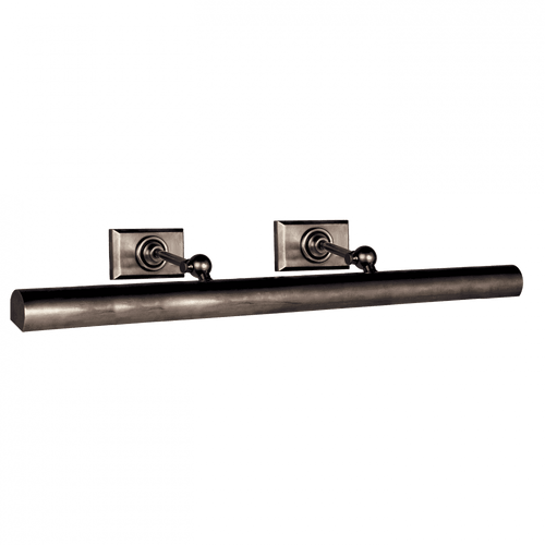 Visual Comfort & Co. Signature Collection Cabinet Maker's Picture Light, 4-Light, Bronze, 30"W (SL 2707BZ 2FU6U) 