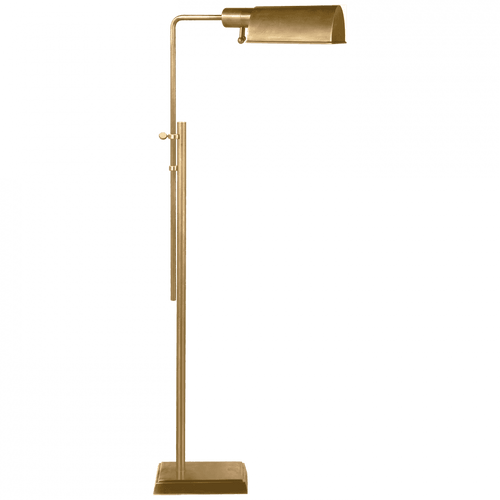 Visual Comfort & Co. Signature Collection Pask Pharmacy Floor Lamp, 1-Light, Hand-Rubbed Antique Brass, 59.5"H (TOB 1200HAB 2CTJZ) 
