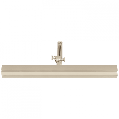 Visual Comfort & Co. Signature Collection Frame Makers Picture Light, 2-Light, Polished Nickel, 18"W (SL 2702PN 28URX) 