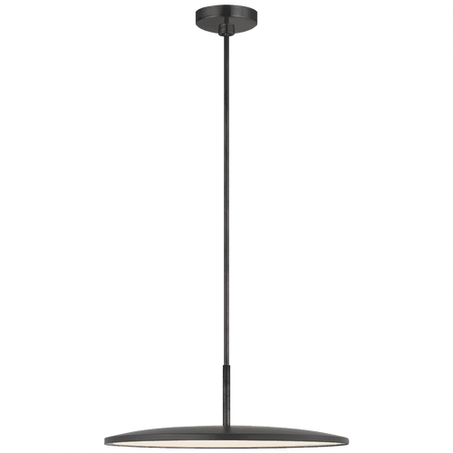 Visual Comfort & Co. Signature Collection Dot Pendant, LED, Matte Black, 9.5"W (PB 5002MBK CHWED) 