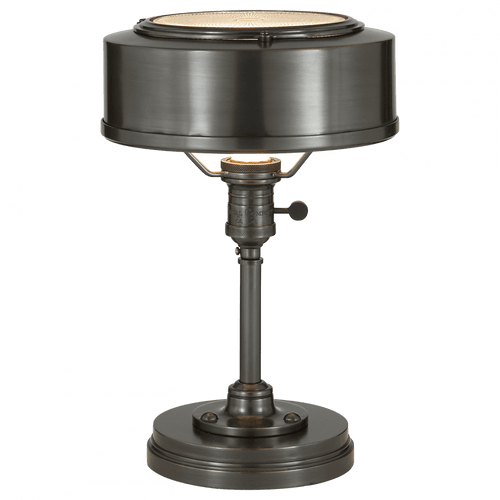 Visual Comfort & Co. Signature Collection Henley Task Lamp, 1-Light, Bronze, 13"H (TOB 3197BZ 2G22W) 