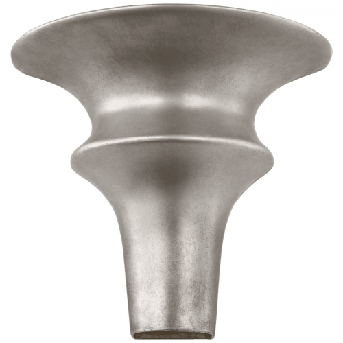 Visual Comfort & Co. Signature Collection Lakmos Wall Sconce, LED, Burnished Silver Leaf, 10.25"H (ARN 2325BSL CU1D4) 