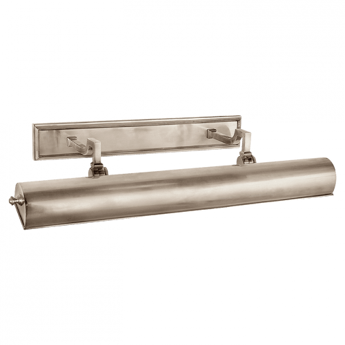 Visual Comfort & Co. Signature Collection Dean Picture Light, 1-Light, Brushed Nickel, 25.5"W (AH 2703BN 22LL1) 