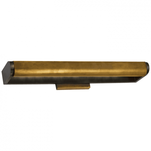 Visual Comfort & Co. Signature Collection David Picture Light, 3-Light, Bronze, Antique Brass, 24"W (TOB 2023BZ/HAB 2G21D) 