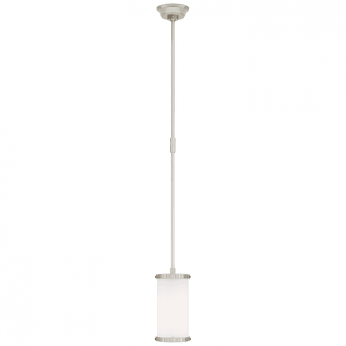 Visual Comfort & Co. Signature Collection Calliope Pendant, 1-Light, Polished Nickel, 5.25"W (TOB 5185PN-WG CTZH2) 