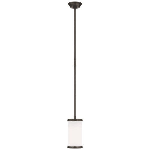 Visual Comfort & Co. Signature Collection Calliope Pendant, 1-Light, Bronze, 5.25"W (TOB 5185BZ-WG CTZH3) 