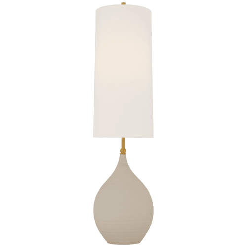 Visual Comfort & Co. Signature Collection Loren Table Lamp, 1-Light, Natural Shell, Linen Shade, 31.25"H (TOB 3684NTS-L CTYFT) 
