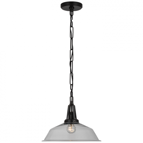 Layton Pendant, 1-Light, Bronze, 11.5"H (CHC 5461BZ-CG CU1EV)
Visual Comfort & Signature Collection