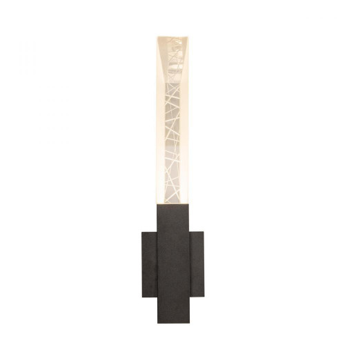 Hubbardton Forge Refraction Outdoor Wall Sconce, 2-Light, Coastal Burnished Steel, Clear Glass, 22.5"H (302620-SKT-78-ZM0618 4T1F4M) 