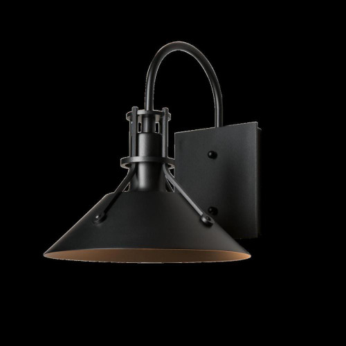 Hubbardton Forge Henry Outdoor Wall Sconce, 1-Light, Dark Sky Compliant, Coastal Natural Iron, 10.5"H (302711-SKT-20 5D0KWA) 