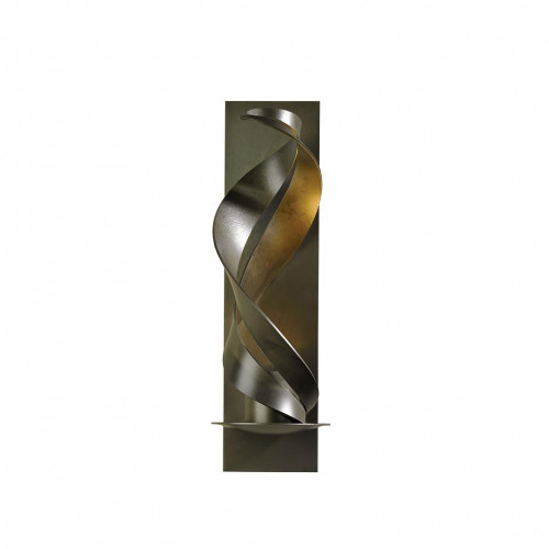 Hubbardton Forge Folio Wall Sconce, 1-Light, Sterling, 17.5"H (206120-SKT-85 5DGX19) 