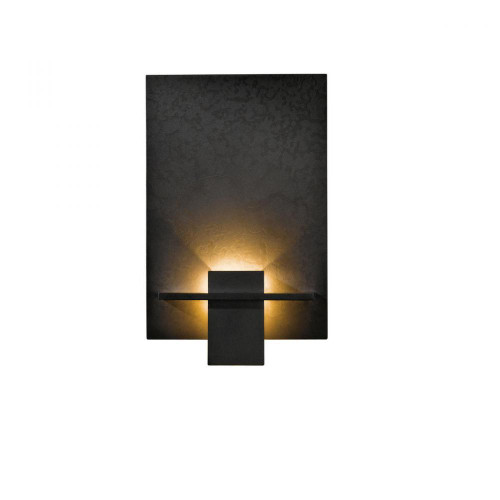 Hubbardton Forge Aperture Wall Sconce, 1-Light, Sterling, Topaz Glass, 13"H (217510-SKT-85-ZB0292 5DGZ0Z) 