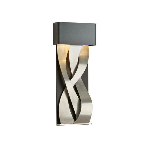 Hubbardton Forge Tress Wall Sconce, 1-Light, LED, Dark Smoke, Sterling, 23"H (205435-LED-07-85 5DGV4F) 