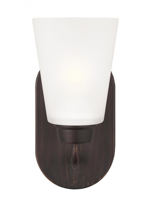 Generation Lighting Bathroom Wall Sconce, Generation Lighting - Seagull 4115201EN3-710 A7UWG 