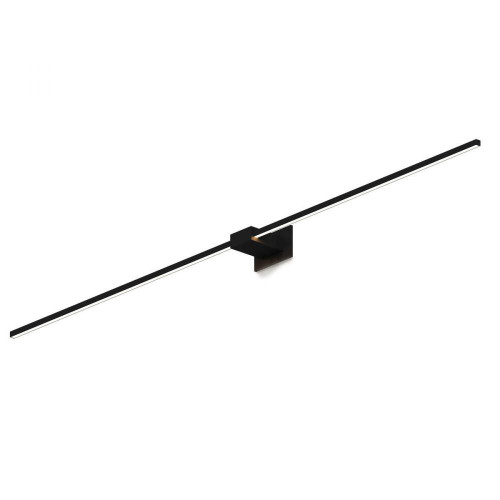 Koncept Inc Z-Bar Wall Sconce, LED, Matte Black, 60"H (ZBW-60-4-CM-SW-MTB 407UENJ) 