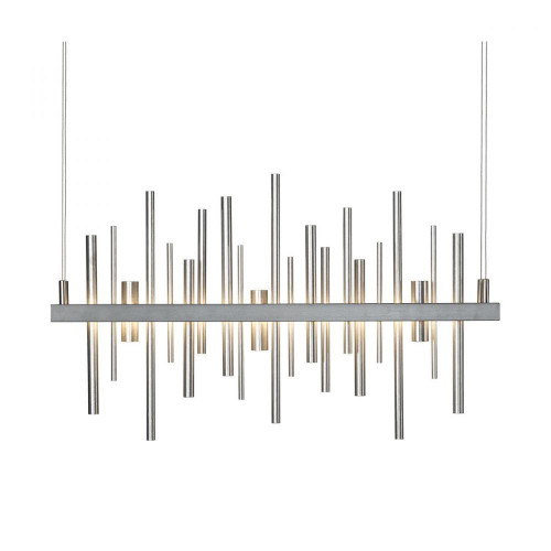 Hubbardton Forge Cityscape Pendant, 1-Light, Standard Height, LED, Black, 5.3"W (139725-LED-STND-10-82 461ZMU) 