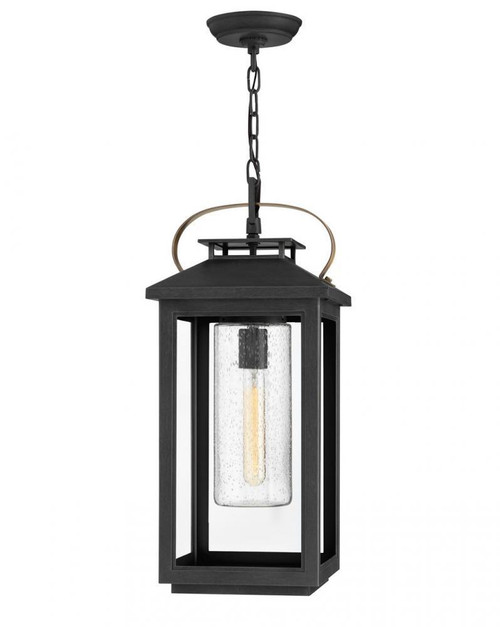 Hinkley Atwater Medium Hanging Lantern, LED, Black, 21.5"H (1162BK-LL 9Q7KC) 