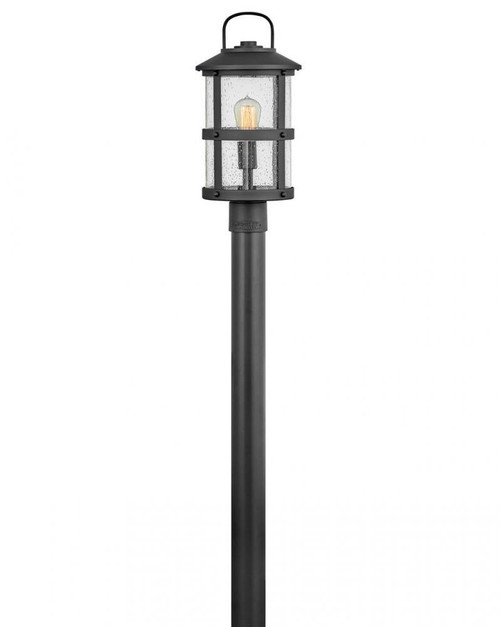 Hinkley Lakehouse Pier Mount Light, LED, Black, 9"W (2687BK-LL 9Q9FF) 