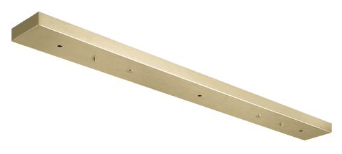 Matteo Lighting Multi Ceiling Canopy, Oxidized Rose, 42"L (CP0225OG 305XQWH) 