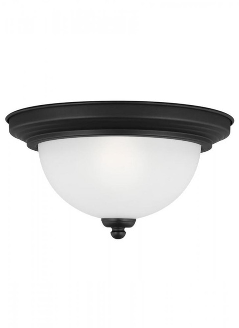 Generation Lighting One Light Ceiling Flush Mount, Generation Lighting - Seagull 77063-112 A7VUA 