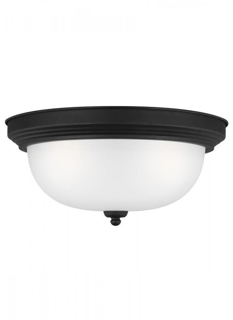 Generation Lighting Three Light Ceiling Flush Mount, Generation Lighting - Seagull 77065-112 A7VUF 