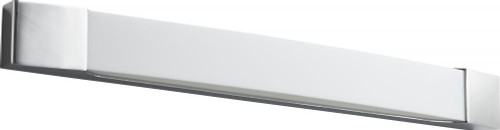 Oxygen Apollo Vanity, 2-Light, LED, Polished Chrome, Matte White Shade, 31.75"W (3-525-14 3ZND9) 