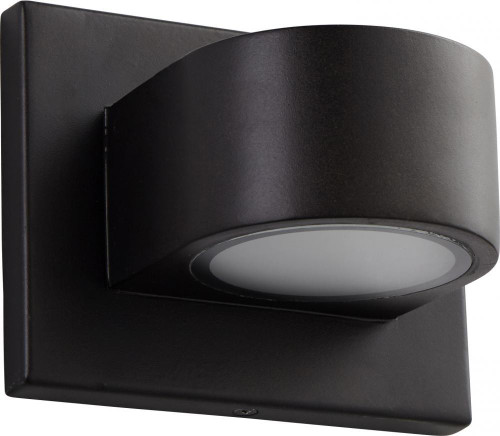 Oxygen Eris Outdoor Wall Sconce, 2-Light, LED, Oiled Bronze, Frosted Glass Shade, 4.75"H (3-721-22 3ZR9V) 