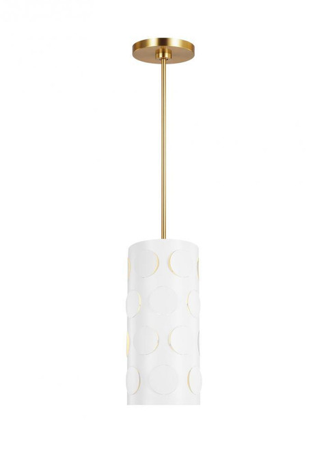 Visual Comfort & Co. Studio Collection Dottie Pendant, 1-Light, Burnished Brass, 7.13"W (KSP1011BBS 706X1A6) 
