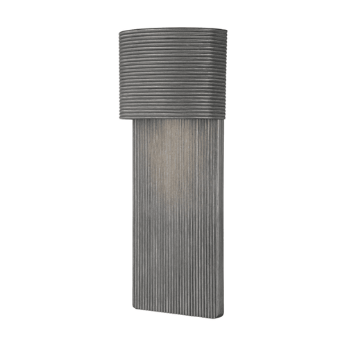 Troy Tempe Outdoor Wall Sconce Graphite 17"H 
