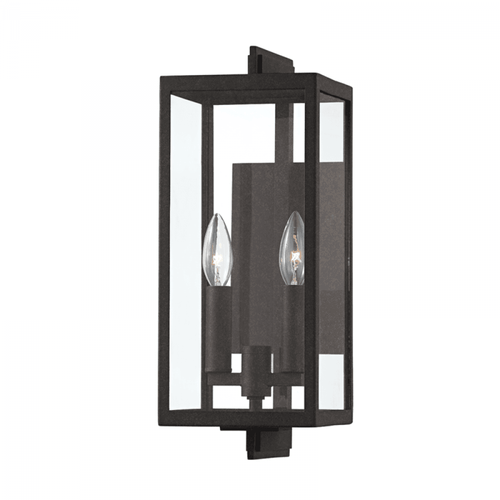 Troy Nico Outdoor Wall Sconce French Iron 16"H 