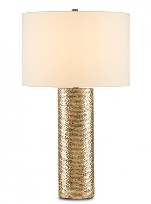 Currey and Company Glimmer Gold Table Lamp 