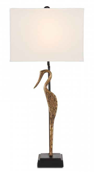 Currey and Company Antigone Brass Table Lamp 