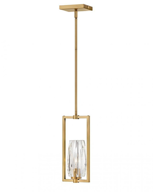 Hinkley Ana Up Pendant, 1-Light, Brass, 14"H (38257HB 9U698) 