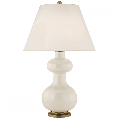 Visual Comfort & Co. Signature Collection Chambers Medium Table Lamp, 1-Light, Ivory, 29.25"H (CS 3606IVO-L CZYXC) 
