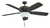 Hinkley Gladiator Illuminated 60" LED Fan Metallic Matte Bronze 